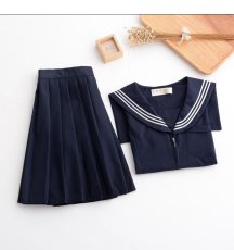 画像6: 大きいサイズあり　可愛いスタンダードセーラー服 学生服 女子高生制服 コスプレ 衣装 通販 (6)