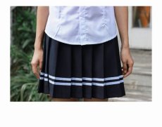 画像8: 大きいサイズあり 可愛いブラウス＆スカート　セーラー服 学生服 女子高生制服 コスプレ 衣装 通販 (8)